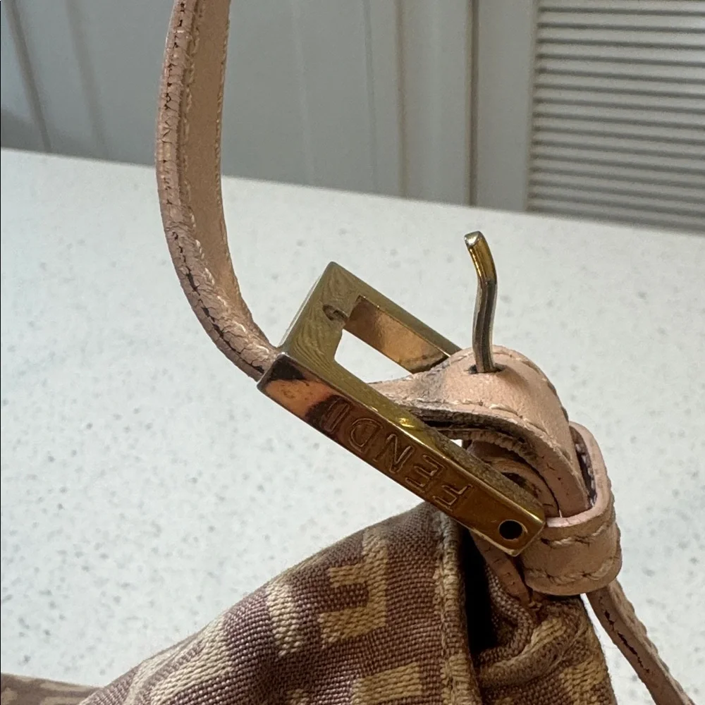 Authentic Fendi Pink Zucca Canvas Mama Baguette 💖 - Picture 13 of 17